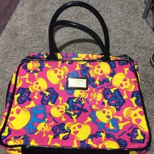 Betsy Johnson cosmetics bag